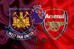 Hancurkan West Ham 6-0, Arsenal Dekati Liverpool