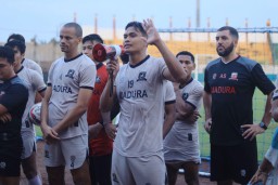 Mohon Doa, Madura United Ingatkan Pendukung Tidak Datang Ke Bandung