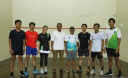 Squash Sumut Target Gondol 2 Emas di PON 2024