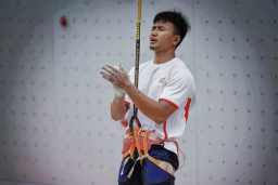 Torehkan 4,62 Detik, Aditya Tri Syahria Cetak Rekor Baru Asian Games 2026