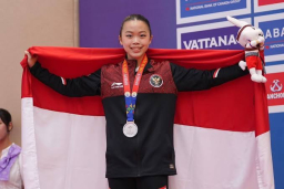 Eugenia Diva Widodo Sumbang Perunggu untuk Indonesia di Asian Games Aichi-Nagoya 2026