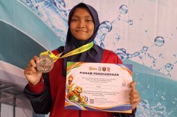 Saqti Amanatul Hamidah Sumbang Medali Perdana untuk Kontingen Sumenep di POPDA XV Jatim 2026