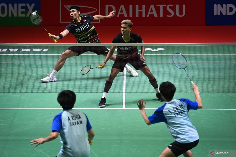 Indonesia Masters 2024: Fajar/Rian Hadapi Bagas/Fikri di Perempat Final