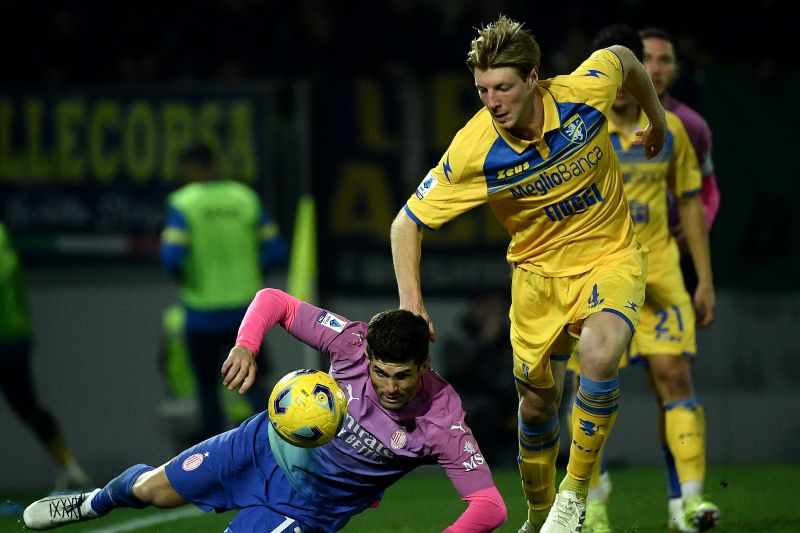 Tandang ke Markas Frosinone, AC Milan Amankan Tiga Poin Dengan Skor 3-2