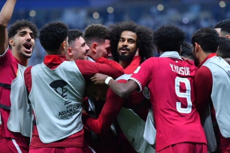 Timnas Qatar Juara Piala Asia 2023 Usai 3 Gol Akram Afif Tekuk Yordania