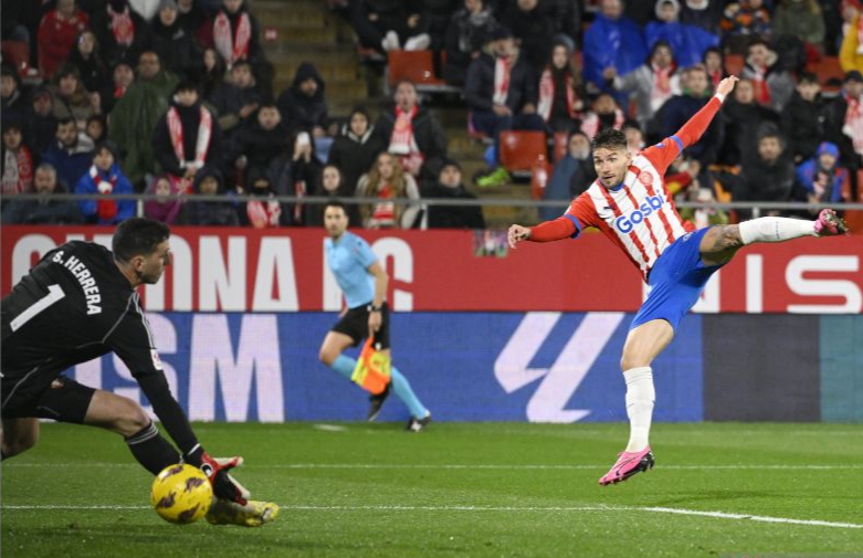 Bungkam Osasuna 0-2, Girona Kokoh di Peringkat Kedua Klasemen Liga Spanyol