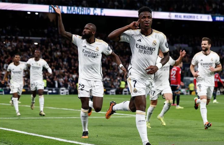 Osasuna Vs Real Madrid: Vinicius Sumbang 2 Gol, Madrid Menang 4-2