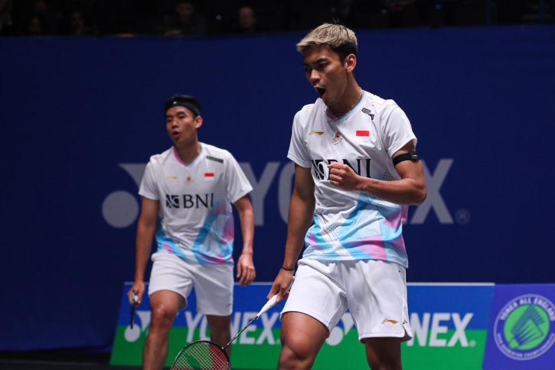 Bagas/Fikri Melaju ke Perempat Final All England 2024 Usai Taklukkan Peringkat 1 Dunia