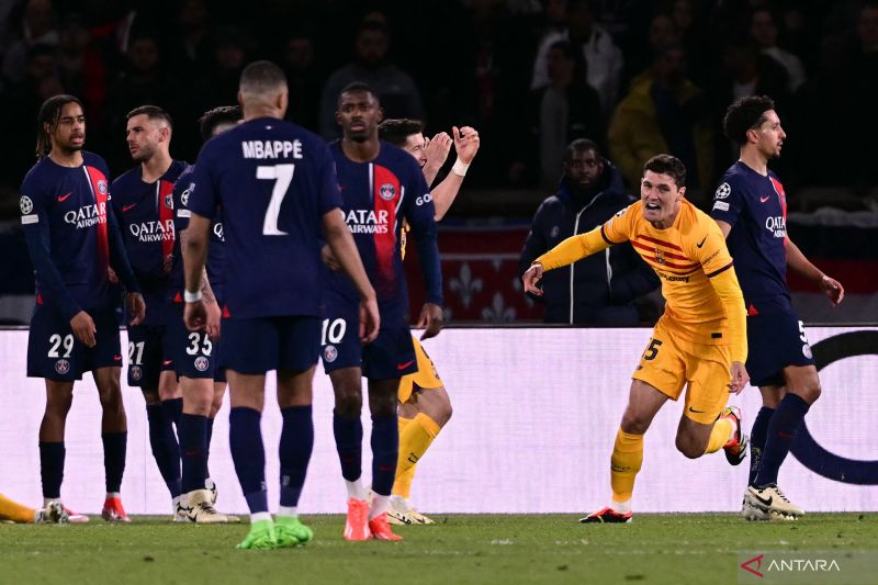 Barcelona Bungkam PSG 3-2 di Kandang Sendiri!