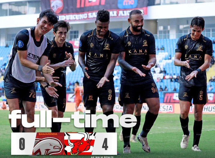 Liga 1, Madura United Hajar Borneo FC 4-0