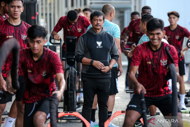 Garuda Muda Latihan Keras Demi Raih Prestasi di Piala Dunia