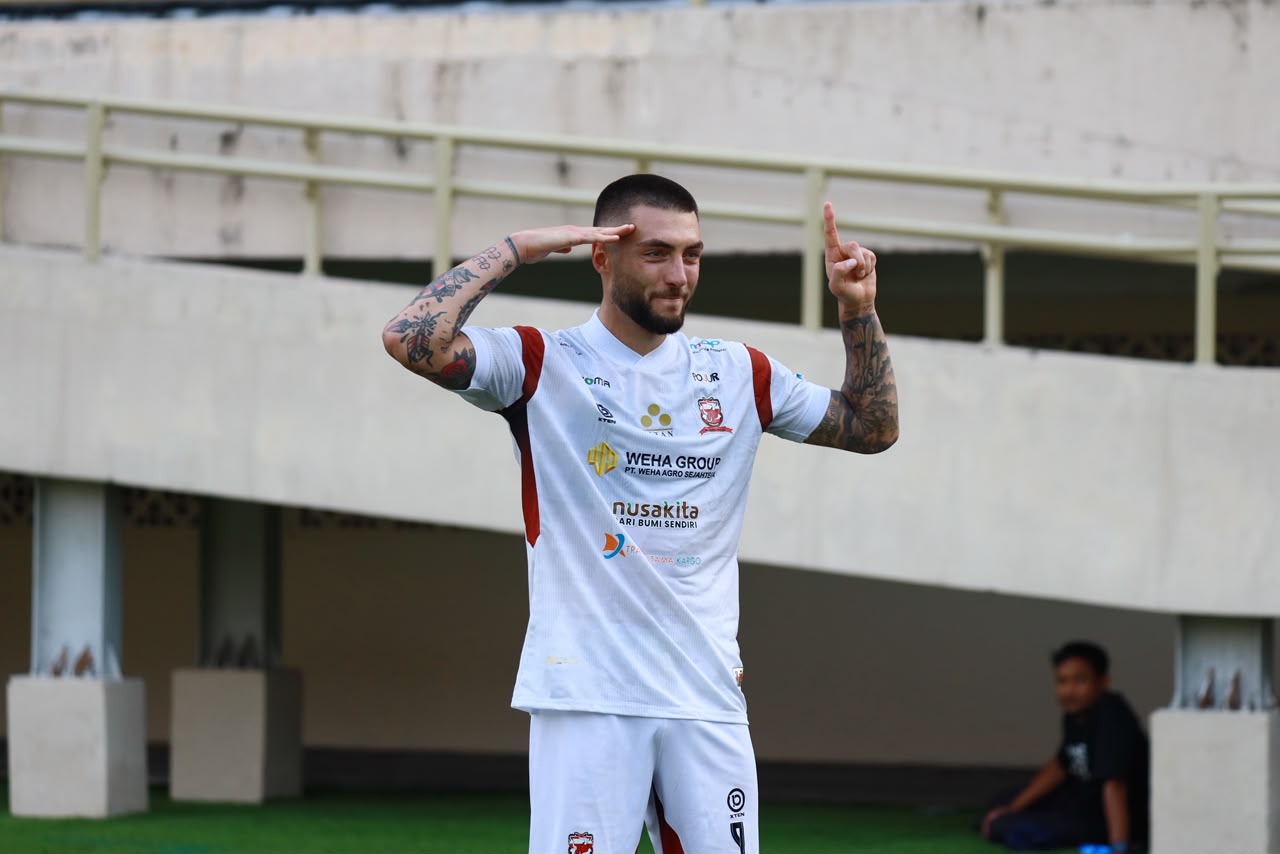 Dimitar Mitkov Brace, Madura United Bungkam PSS Sleman 3-1