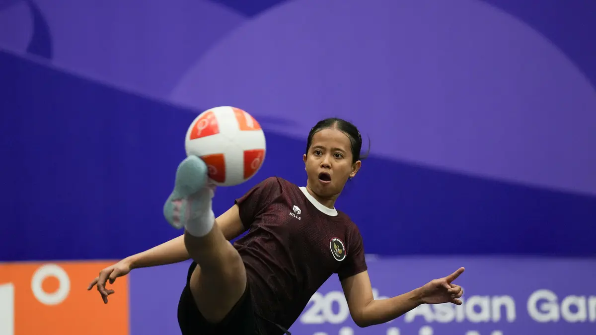 Sumaya Melaju ke Semifinal Teqball Asian Games 2026