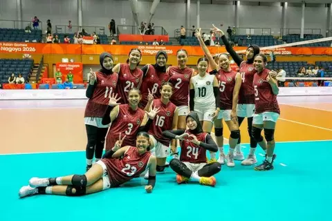 Timnas Voli Putri Indonesia Lolos ke Perempat Final Asian Games 2026