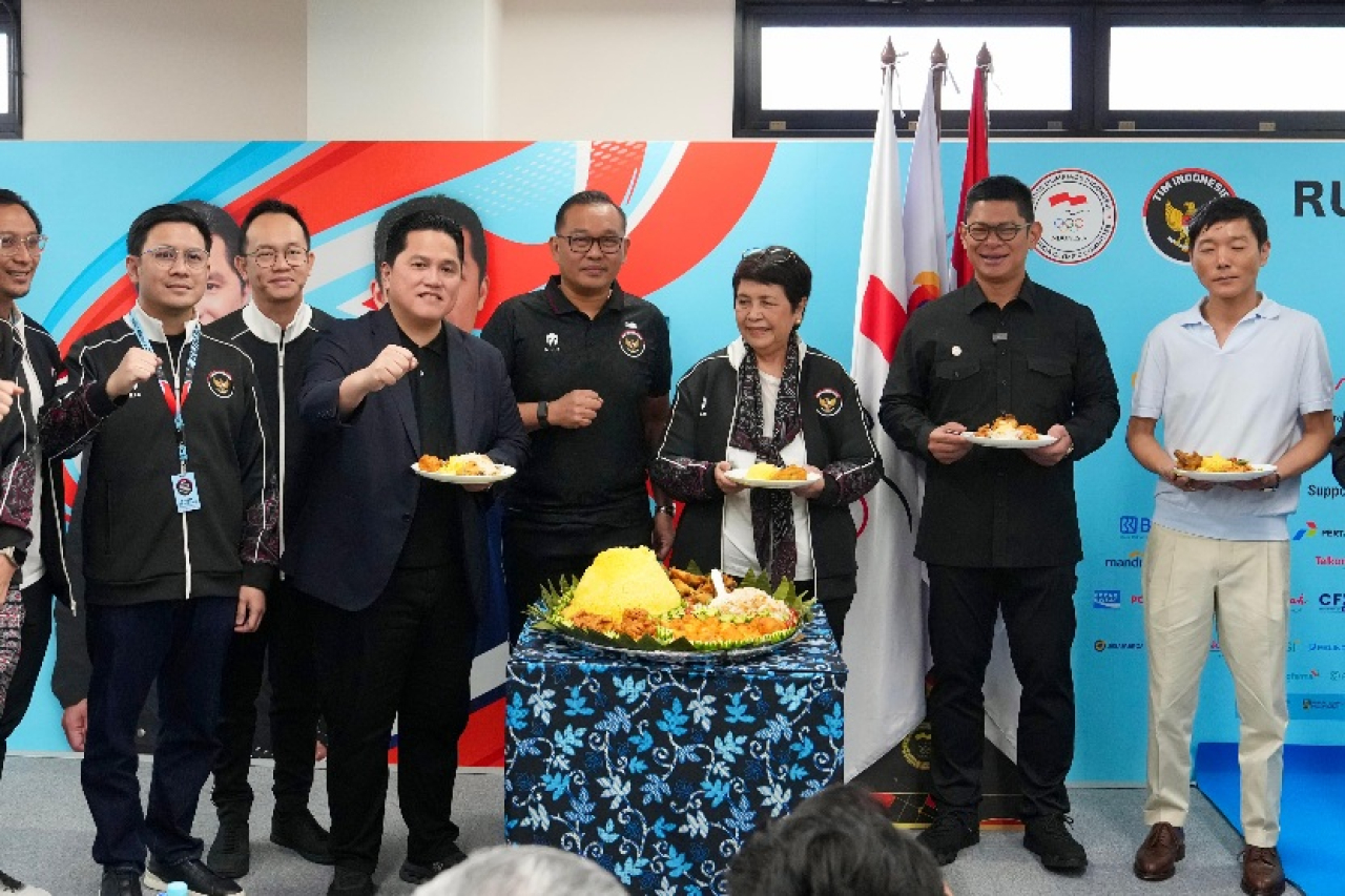 Menpora Erick Thohir Resmikan Rumah Indonesia di Asian Games 2026