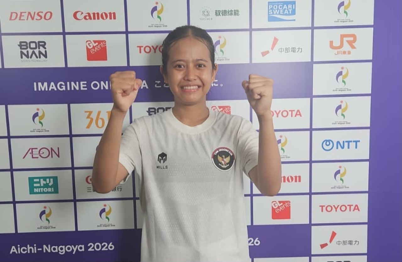 Sumaya Ukir Sejarah, Raih Medali Perak Teqball Asian Games 2026