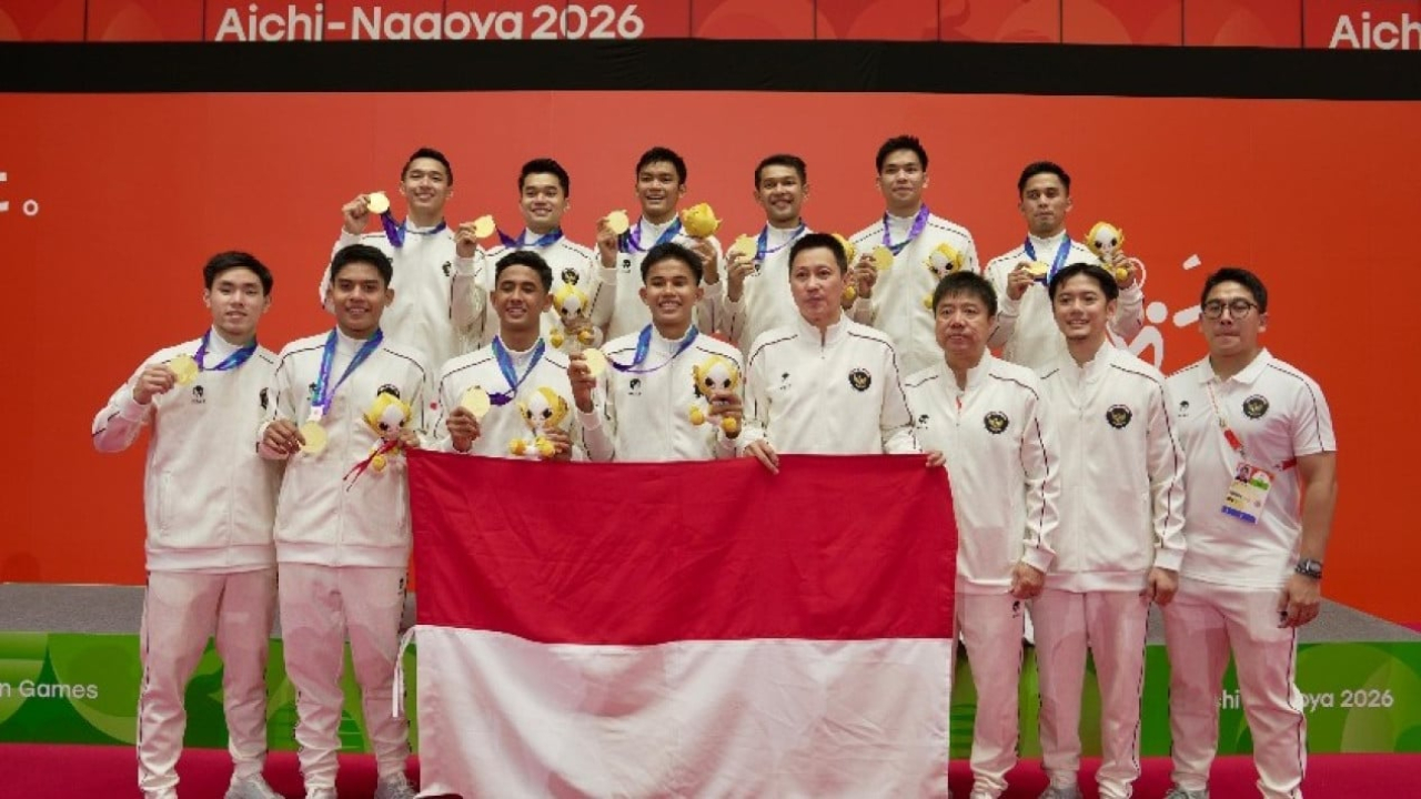 Akhirnya! Setelah 28 Tahun, Timnas Bulutangkis Putra Indonesia Raih Emas