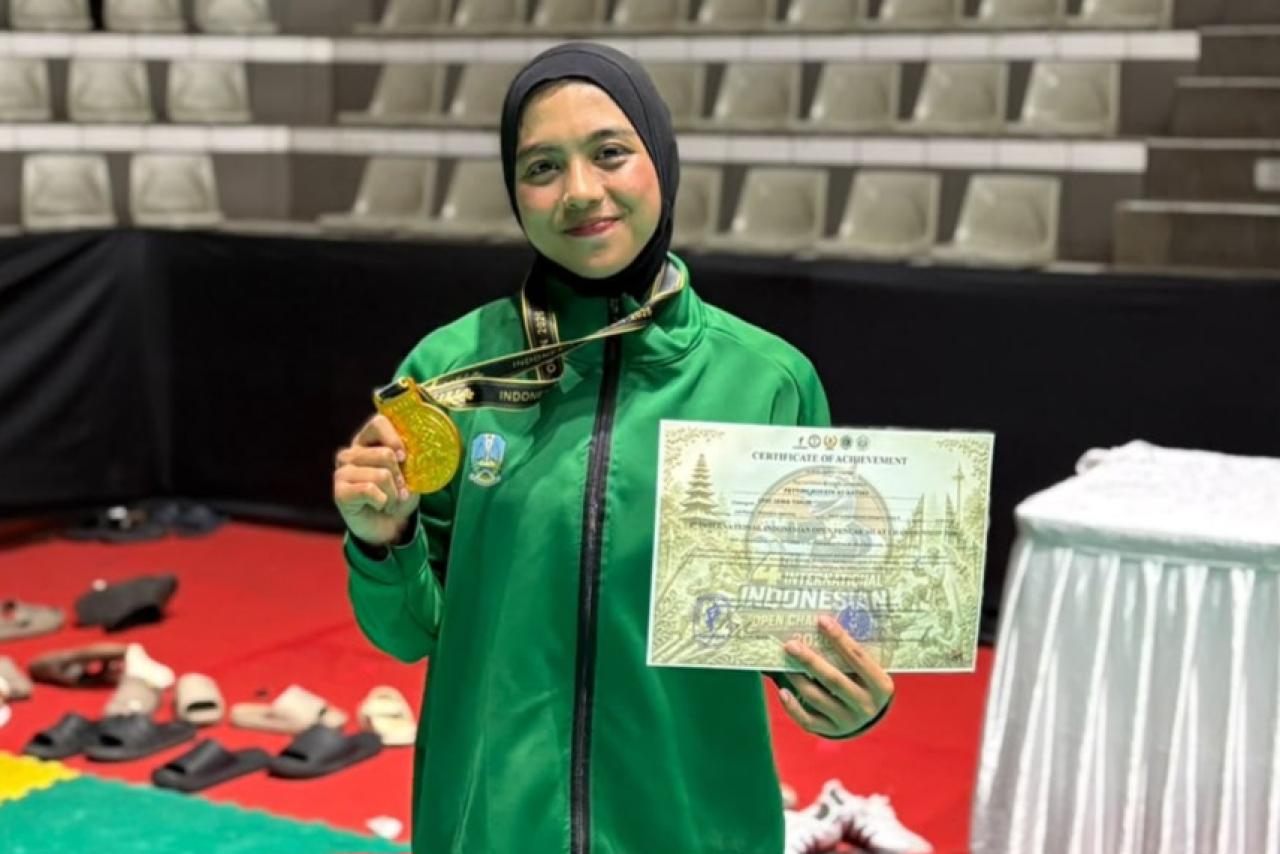 Atlet Silat Sumenep Fettum Muksin Alkatiri Kembali Juara di Kejuaraan Internasional