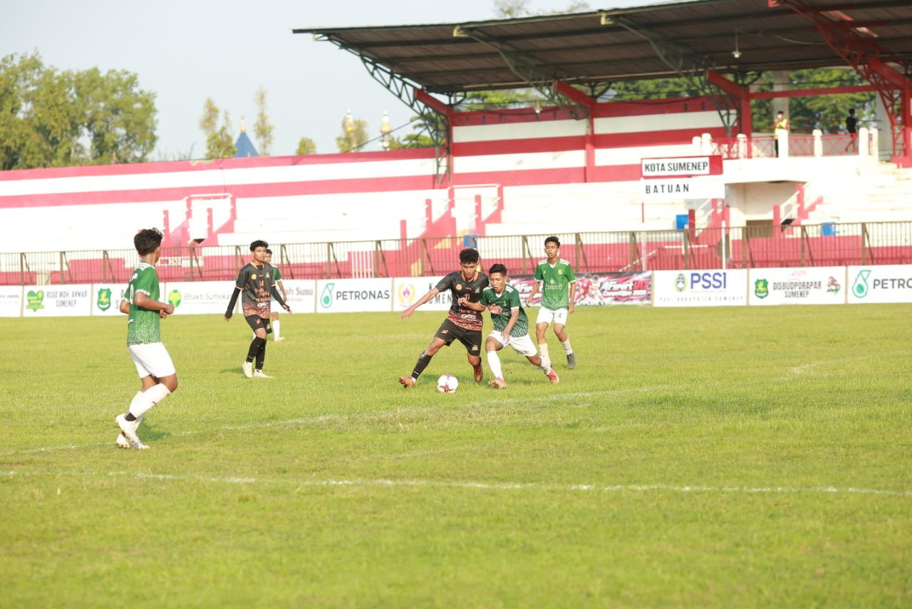 Sempat Tertinggal, Kecamatan Kota Sumenep Tekuk Batuan 3-1 di Laga Perdana AFSPORT U-17
