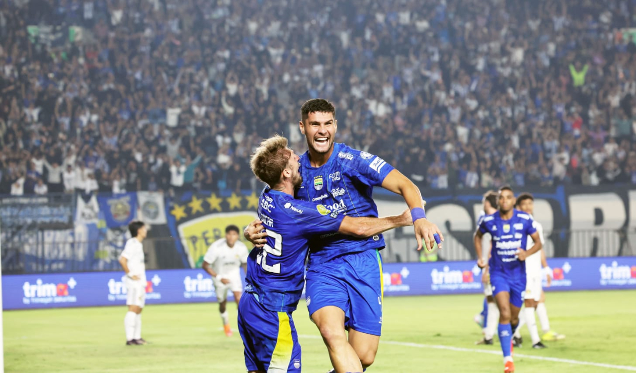 Persib Bandung Kalahkan Persik Kediri 1-0, Julio Cesar Jadi Penentu
