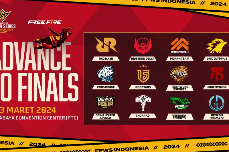 12 Tim Esports Indonesia Siap Rebut Gelar di Grand Final FFWS ID 2024 Spring