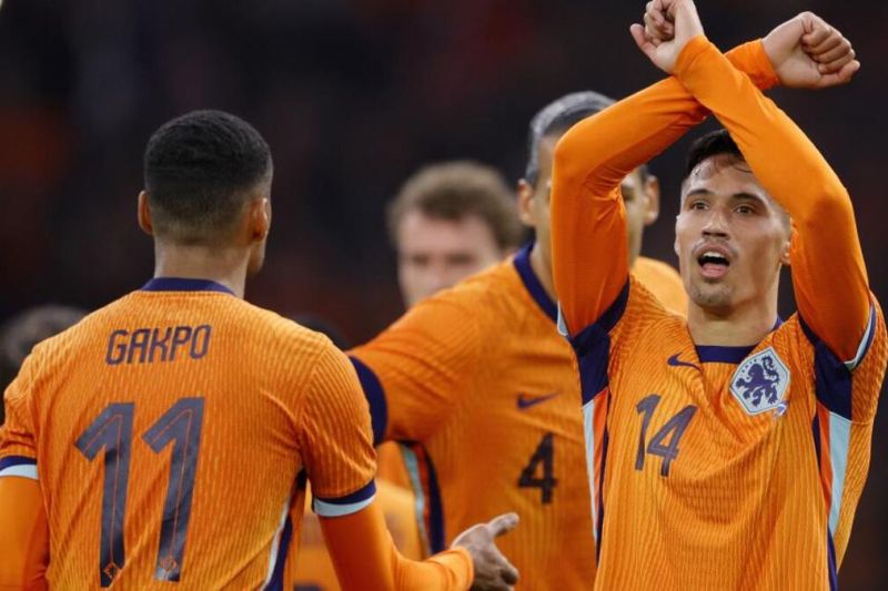 Belanda Lumat Skotlandia 4-0, Pemain Keturunan Indonesia Sumbang 1 Gol