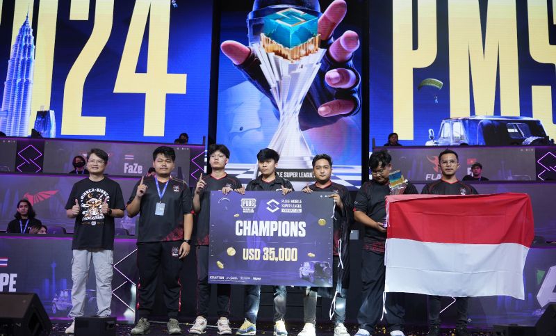 Tim Indonesia Boom Esports Juarai 2024 PMPL SEA Spring