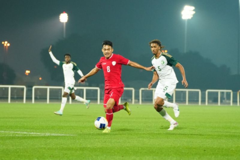 Laga Uji Coba Timnas Indonesia U-23 Vs Arab Saudi: Garuda Muda Tumbang 1-3