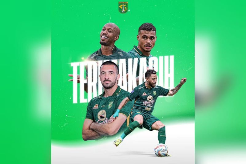 Persebaya Akhiri Kontrak 4 Pemain Asing