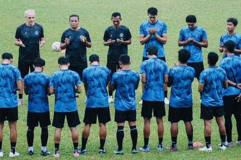 Arema FC Gelar Pemusatan Latihan Di Bali Sekaligus Uji Coba