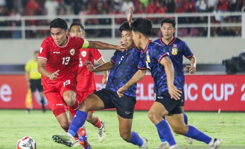 Seru! Indonesia Vs Laos Berakhir Imbang 3-3